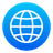 Website globe icon